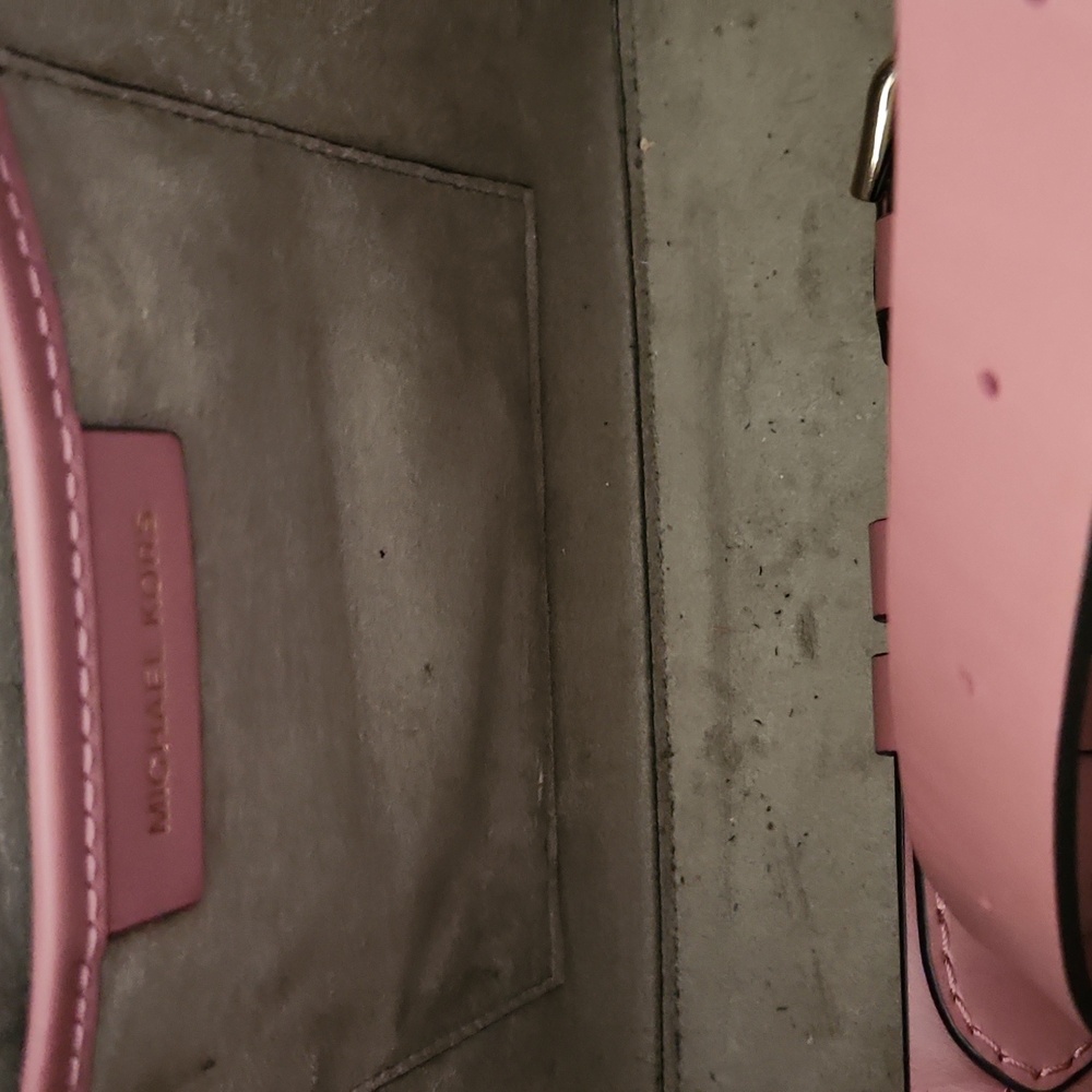 Michael Kors Deep Rose Pink Shoulder Tote - Picture 5 of 5